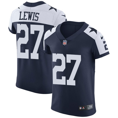 Men's Nike Dallas Cowboys #27 Jourdan Lewis Navy Blue Alternate Vapor Untouchable Elite Player NFL Jersey