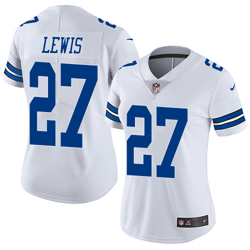Women's Nike Dallas Cowboys #27 Jourdan Lewis White Vapor Untouchable Elite Player NFL Jersey