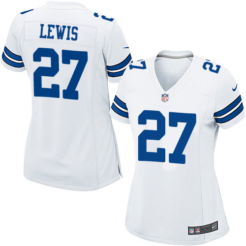 Women's Nike Dallas Cowboys #27 Jourdan Lewis Game White NFL Jersey