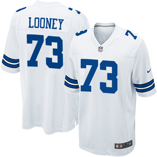 Men's Nike Dallas Cowboys #73 Joe Looney Game White NFL Jersey