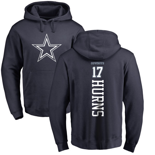 NFL Nike Dallas Cowboys #59 Anthony Hitchens Navy Blue Backer Pullover Hoodie