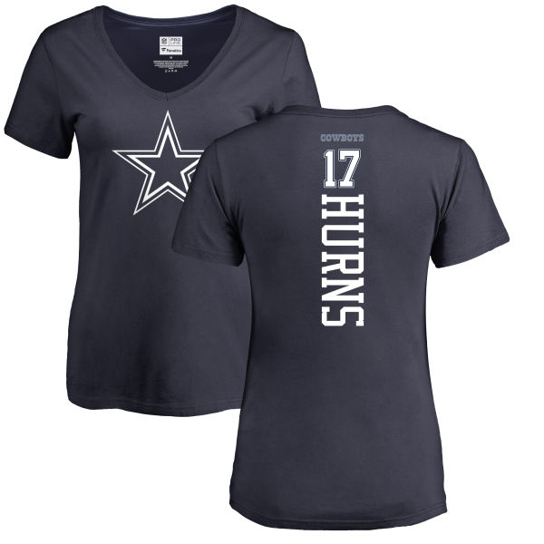 NFL Women's Nike Dallas Cowboys #59 Anthony Hitchens Navy Blue Backer T-Shirt