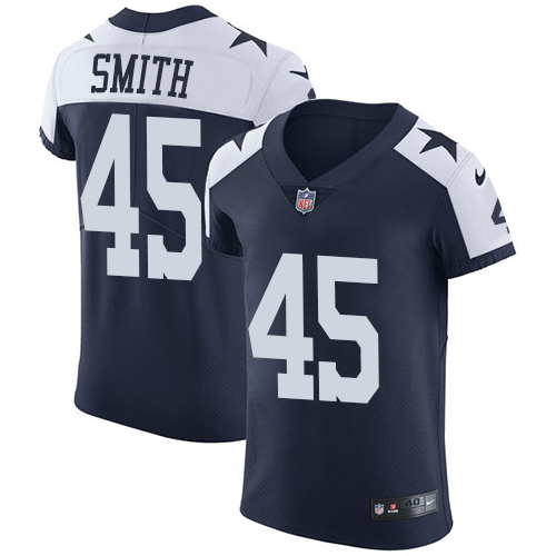 Men's Nike Dallas Cowboys #45 Rod Smith Navy Blue Alternate Vapor Untouchable Elite Player NFL Jersey