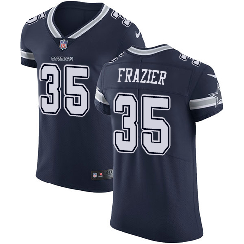 Men's Nike Dallas Cowboys #35 Kavon Frazier Navy Blue Team Color Vapor Untouchable Elite Player NFL Jersey