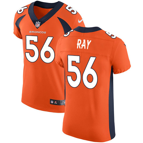 Men's Nike Denver Broncos #56 Shane Ray Orange Team Color Vapor Untouchable Elite Player NFL Jersey