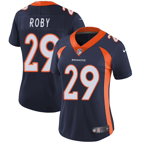 Women's Nike Denver Broncos #29 Bradley Roby Navy Blue Alternate Vapor Untouchable Elite Player NFL Jersey