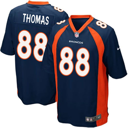 Men's Nike Denver Broncos #88 Demaryius Thomas Game Navy Blue Alternate NFL Jersey