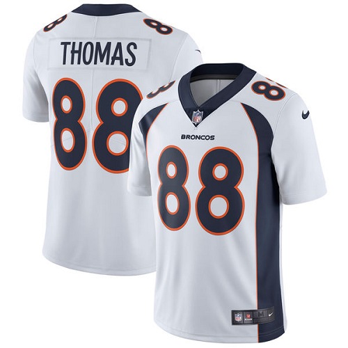 Youth Nike Denver Broncos #88 Demaryius Thomas White Vapor Untouchable Limited Player NFL Jersey