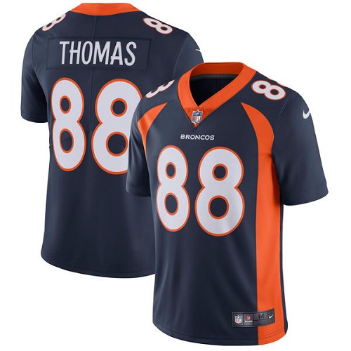 Youth Nike Denver Broncos #88 Demaryius Thomas Navy Blue Alternate Vapor Untouchable Elite Player NFL Jersey