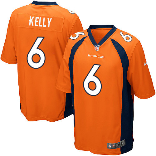 Men's Nike Denver Broncos #6 Chad Kelly Game Orange Team Color NFL Jersey