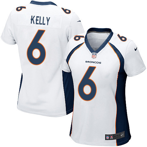 Women's Nike Denver Broncos #6 Chad Kelly Game White NFL Jersey