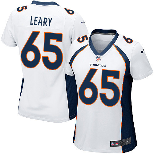 Women's Nike Denver Broncos #65 Ronald Leary Game White NFL Jersey
