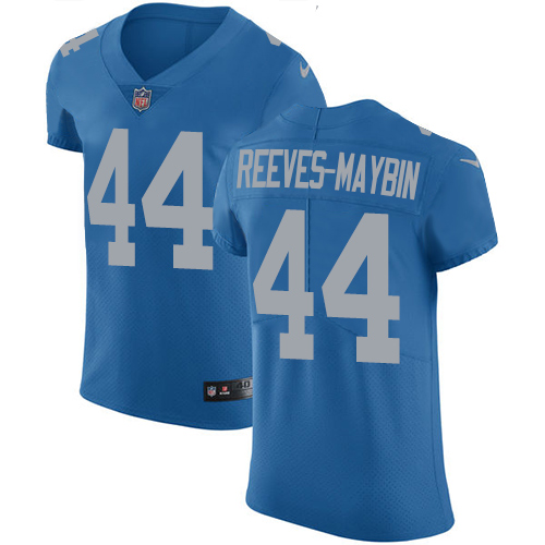 Men's Nike Detroit Lions #44 Jalen Reeves-Maybin Elite Blue Alternate NFL Jersey