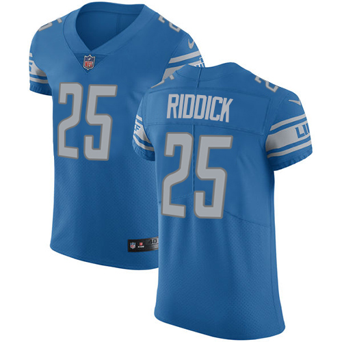 Men's Nike Detroit Lions #25 Theo Riddick Blue Team Color Vapor Untouchable Elite Player NFL Jersey