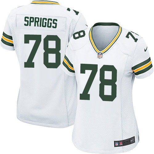 Women's Nike Green Bay Packers #78 Jason Spriggs Game White NFL Jersey
