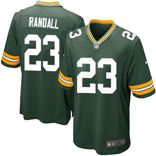 Men's Nike Green Bay Packers #23 Damarious Randall Game Green Team Color NFL Jersey