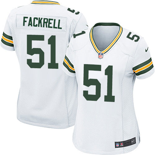 Women's Nike Green Bay Packers #51 Kyler Fackrell Game White NFL Jersey