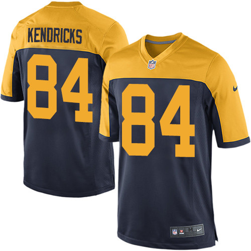 Men's Nike Green Bay Packers #84 Lance Kendricks Game Navy Blue Alternate NFL Jersey