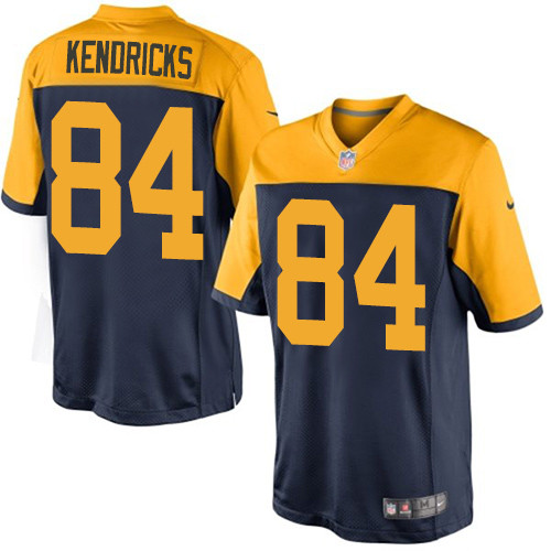 Youth Nike Green Bay Packers #84 Lance Kendricks Navy Blue Alternate Vapor Untouchable Elite Player NFL Jersey