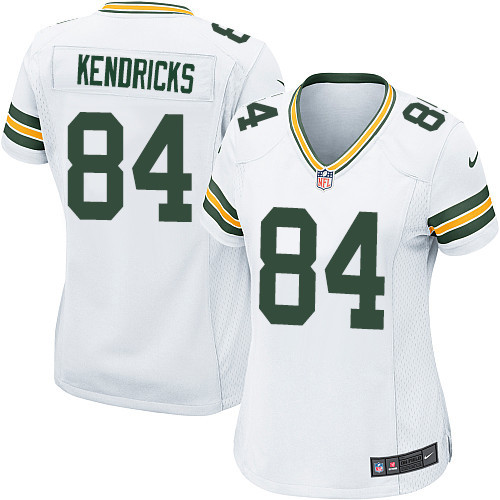 Women's Nike Green Bay Packers #84 Lance Kendricks Game White NFL Jersey