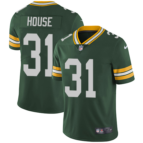 Men's Nike Green Bay Packers #31 Davon House Green Team Color Vapor Untouchable Limited Player NFL Jersey