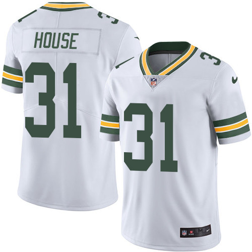 Men's Nike Green Bay Packers #31 Davon House White Vapor Untouchable Limited Player NFL Jersey