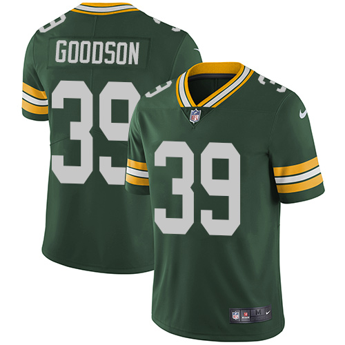 Youth Nike Green Bay Packers #39 Demetri Goodson Green Team Color Vapor Untouchable Elite Player NFL Jersey