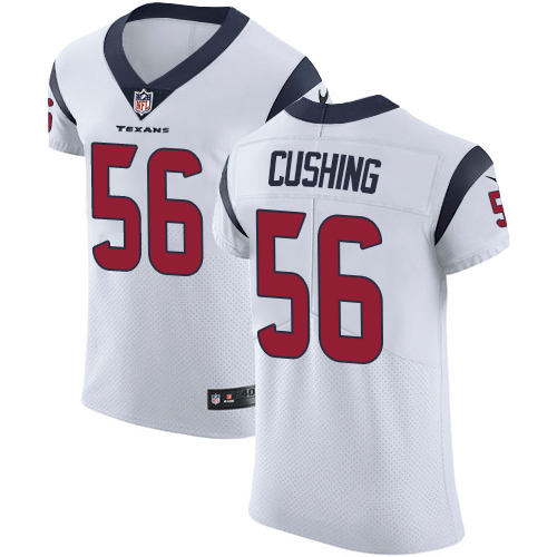 Men's Nike Houston Texans #56 Brian Cushing White Vapor Untouchable Elite Player NFL Jersey