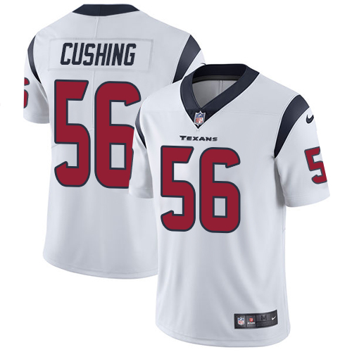 Men's Nike Houston Texans #56 Brian Cushing White Vapor Untouchable Limited Player NFL Jersey