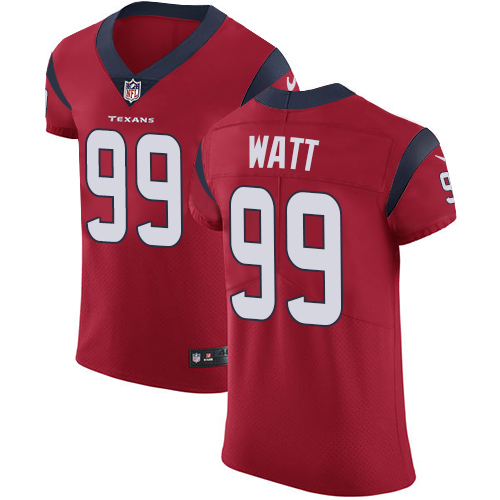 Men's Nike Houston Texans #99 J.J. Watt Red Alternate Vapor Untouchable Elite Player NFL Jersey