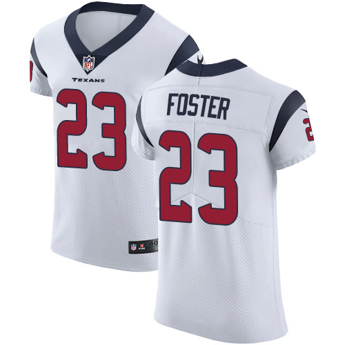 Men's Nike Houston Texans #23 Arian Foster White Vapor Untouchable Elite Player NFL Jersey