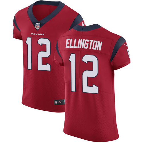 Men's Nike Houston Texans #12 Bruce Ellington Red Alternate Vapor Untouchable Elite Player NFL Jersey