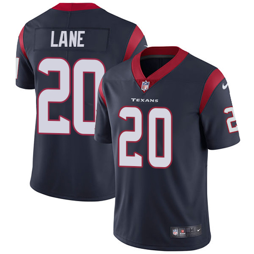 Men's Nike Houston Texans #20 Jeremy Lane Navy Blue Team Color Vapor Untouchable Limited Player NFL Jersey