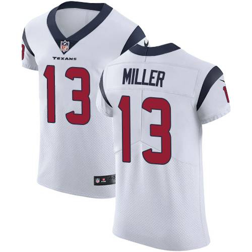 Men's Nike Houston Texans #13 Braxton Miller White Vapor Untouchable Elite Player NFL Jersey