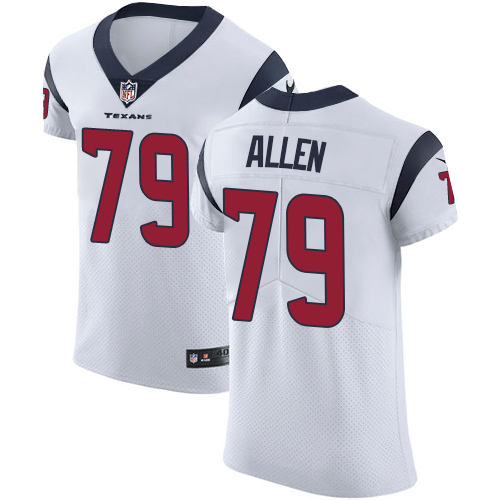 Men's Nike Houston Texans #79 Jeff Allen White Vapor Untouchable Elite Player NFL Jersey