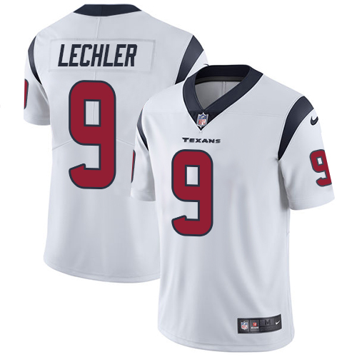 Men's Nike Houston Texans #9 Shane Lechler White Vapor Untouchable Limited Player NFL Jersey