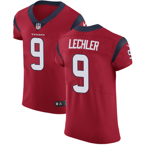 Men's Nike Houston Texans #9 Shane Lechler Red Alternate Vapor Untouchable Elite Player NFL Jersey