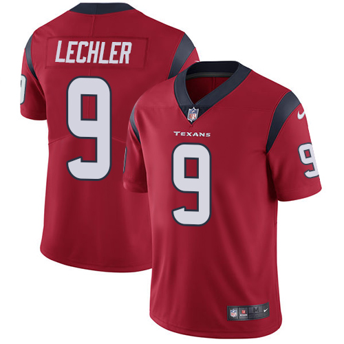 Men's Nike Houston Texans #9 Shane Lechler Red Alternate Vapor Untouchable Limited Player NFL Jersey
