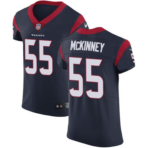 Men's Nike Houston Texans #55 Benardrick McKinney Navy Blue Team Color Vapor Untouchable Elite Player NFL Jersey