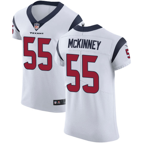 Men's Nike Houston Texans #55 Benardrick McKinney White Vapor Untouchable Elite Player NFL Jersey