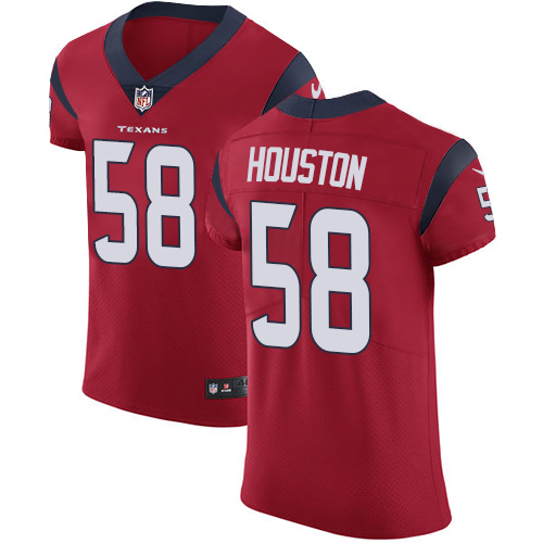 Men's Nike Houston Texans #58 Lamarr Houston Red Alternate Vapor Untouchable Elite Player NFL Jersey