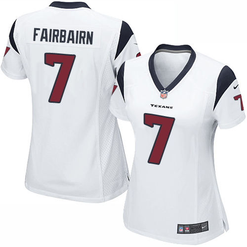 Women's Nike Houston Texans #7 Ka'imi Fairbairn Game White NFL Jersey