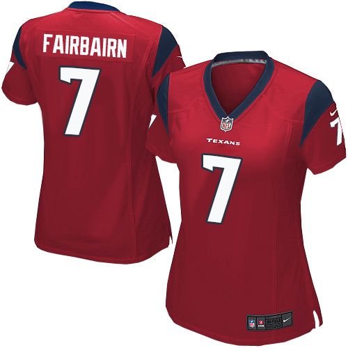 Women's Nike Houston Texans #7 Ka'imi Fairbairn Game Red Alternate NFL Jersey