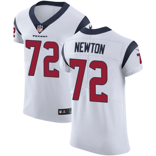 Men's Nike Houston Texans #72 Derek Newton White Vapor Untouchable Elite Player NFL Jersey