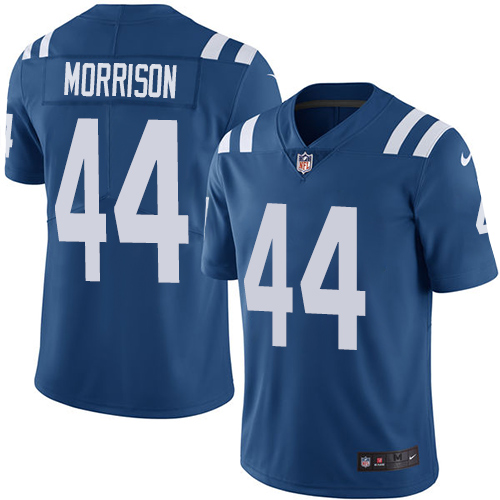 Men's Nike Indianapolis Colts #44 Antonio Morrison Royal Blue Team Color Vapor Untouchable Limited Player NFL Jersey