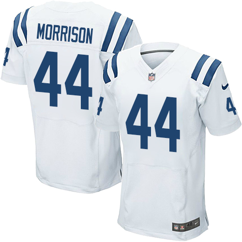 Men's Nike Indianapolis Colts #44 Antonio Morrison Elite White NFL Jersey