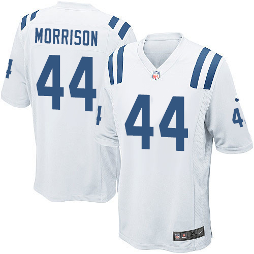 Men's Nike Indianapolis Colts #44 Antonio Morrison Game White NFL Jersey