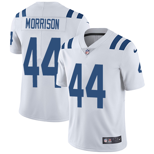 Youth Nike Indianapolis Colts #44 Antonio Morrison White Vapor Untouchable Elite Player NFL Jersey