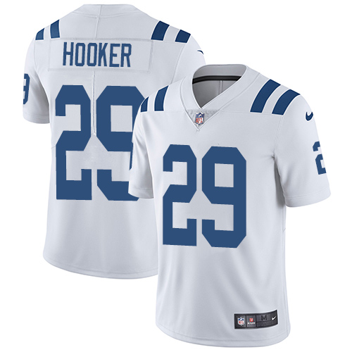 Men's Nike Indianapolis Colts #29 Malik Hooker White Vapor Untouchable Limited Player NFL Jersey