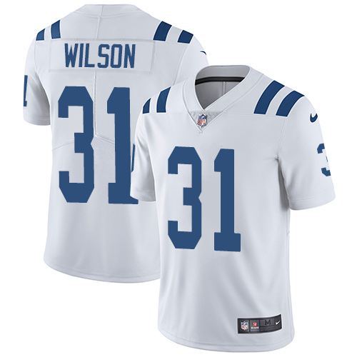 Youth Nike Indianapolis Colts #31 Quincy Wilson White Vapor Untouchable Elite Player NFL Jersey